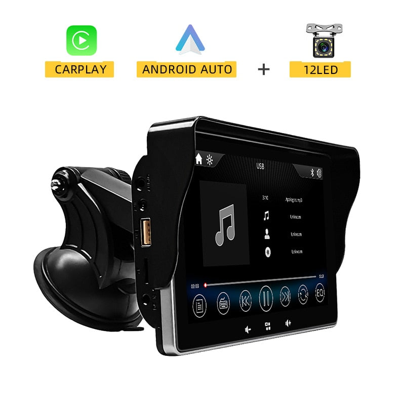 Universal 7inch Car Radio Multimedia Video Player Wireless Carplay And Wireless Android Auto Touch Screen For Nissan Toyota Car