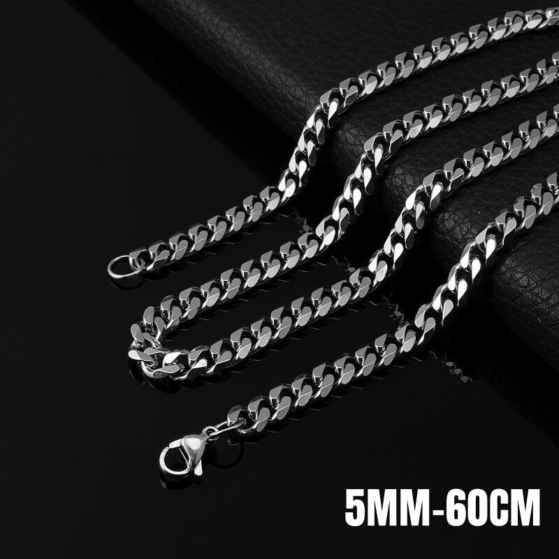 2023 Hip Hop Titanium Steel Pendant Necklace For Women Men Cute Kpop Korean Fashion Doodle Necklace Couple Jewelry Party Gift