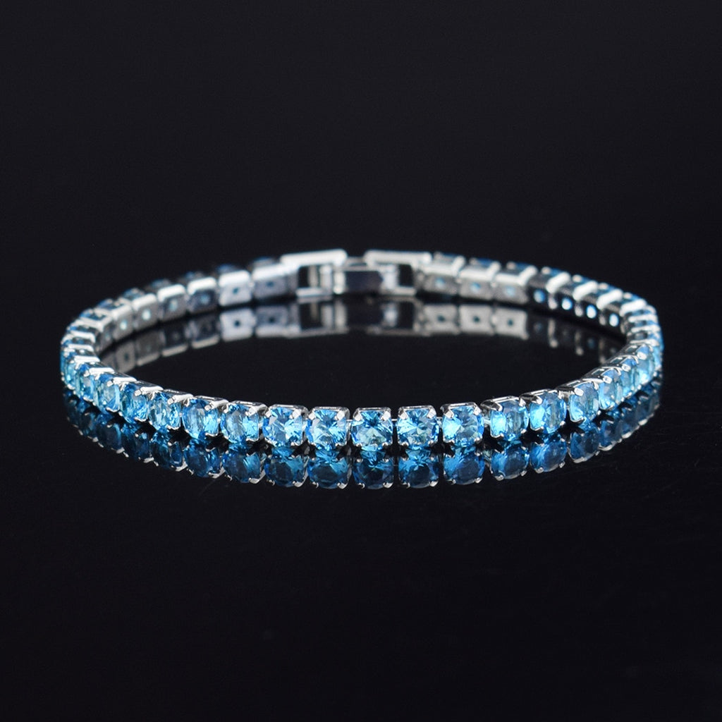 4mm Micro-inlaid Zircon Tennis Bracelet for Women 2021 New  Men Bracelet Homme Jewelry Accessories Wholesale