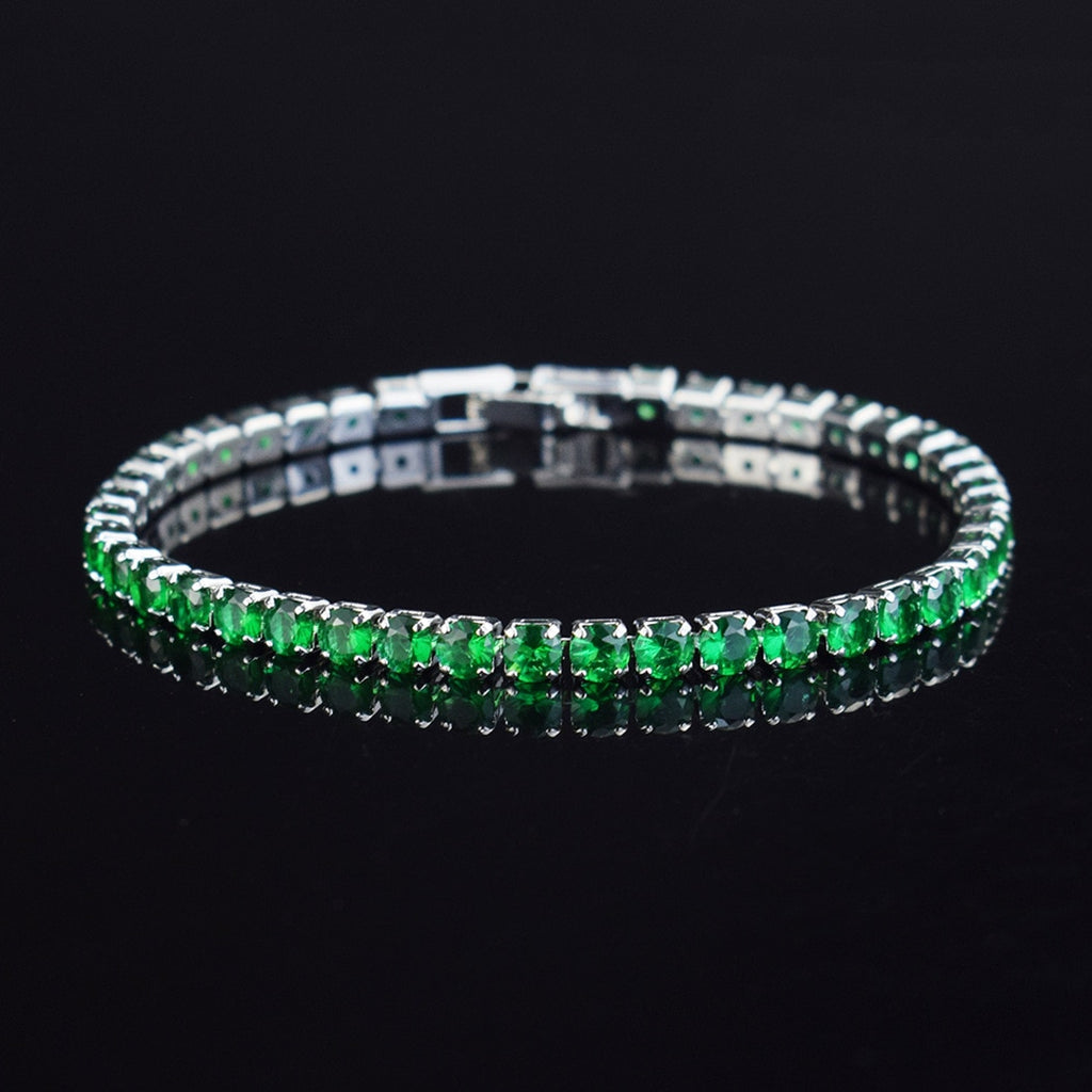 4mm Micro-inlaid Zircon Tennis Bracelet for Women 2021 New  Men Bracelet Homme Jewelry Accessories Wholesale