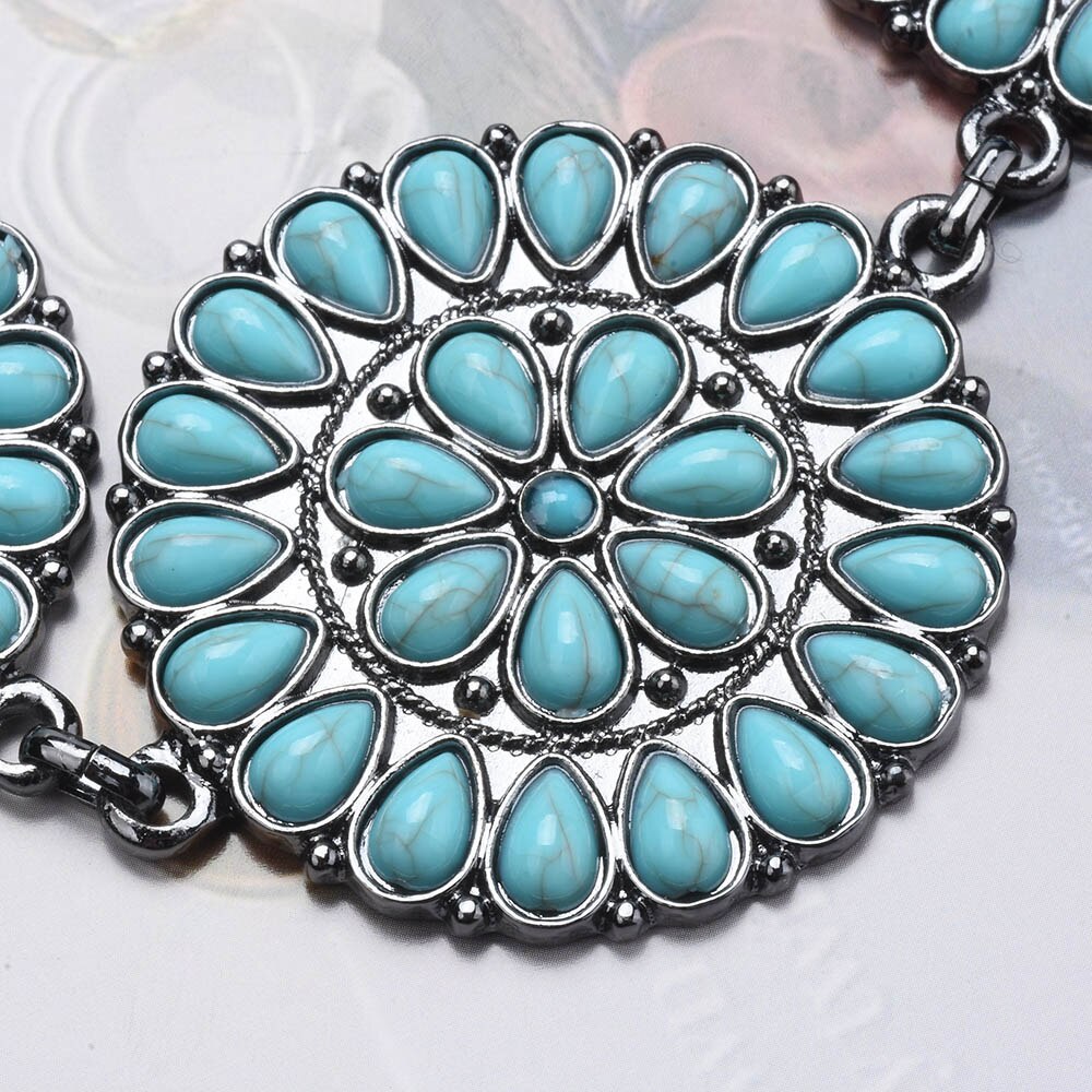 2023 New Indian Ethnic Statement Large Collar Choker Necklace Women Bohemian Maxi Chunky Vintage Big Bib Necklace Jewelry Woman