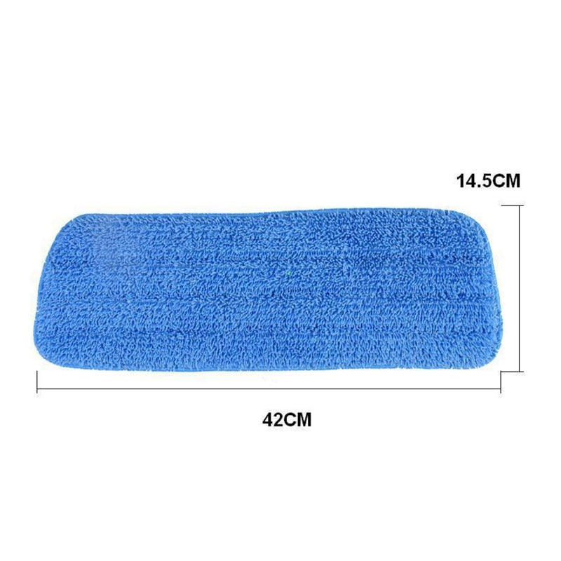 Mop Head Floor Cleaning Replacement Cloth Microfiber Replacement Mop Pad Paste Cloth Cover Home Spray Water Spraying Flat Dust