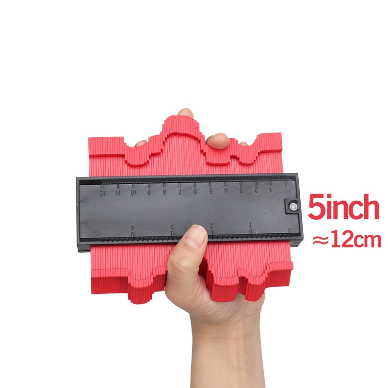 Onnfang Copy Gauge Contour Gauge Duplicator Contour Scale Template Wood Marking Tools Tiling Measuring Ruler Bulk price