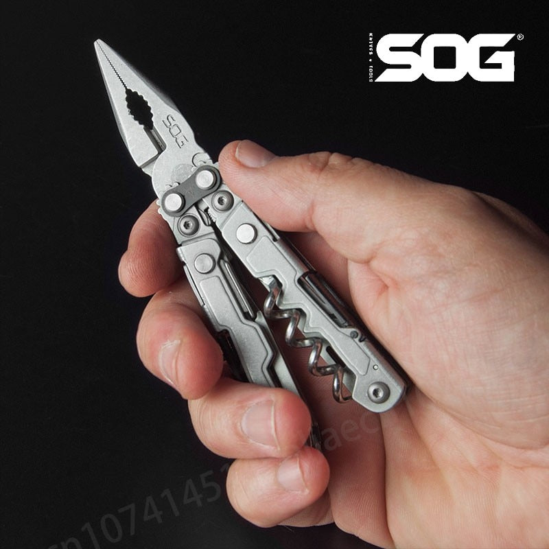 SOG PP1001/PL1001 Mini Multi Function Tool Pliers Folding Pliers Outdoor Camping EDC Equipment