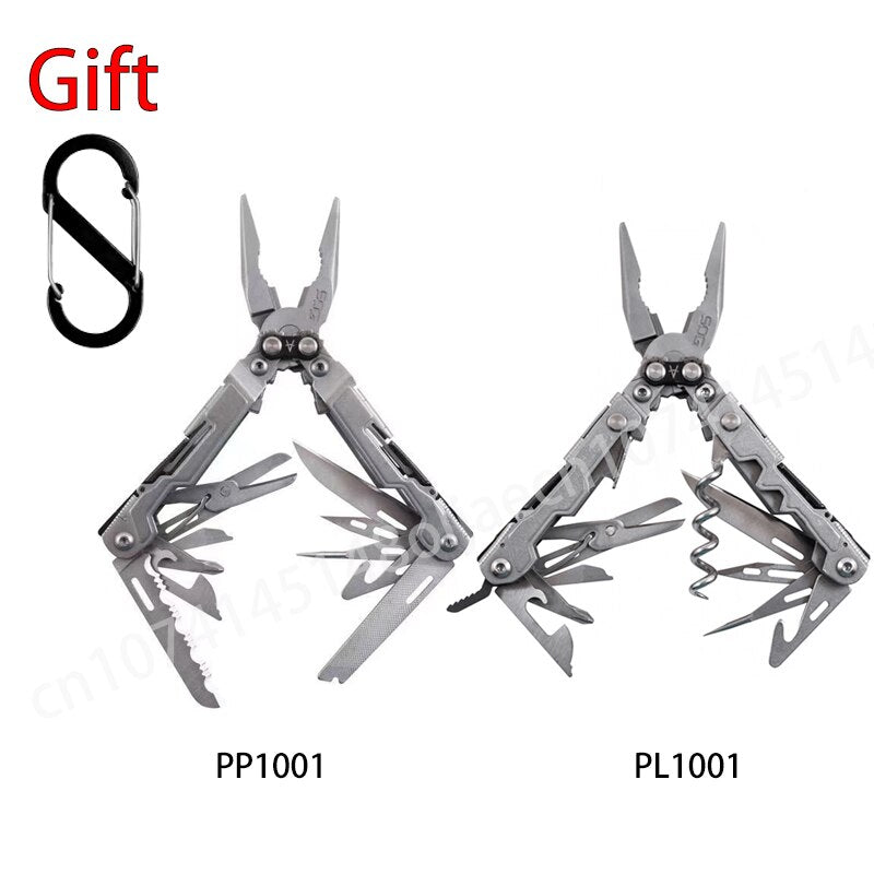 SOG PP1001/PL1001 Mini Multi Function Tool Pliers Folding Pliers Outdoor Camping EDC Equipment