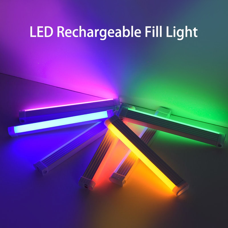 Handheld Fill Light For Photography Led Studio Light Emergency Lamps Adjustable Selfie Lamp Wall Panels Decor Background Lights