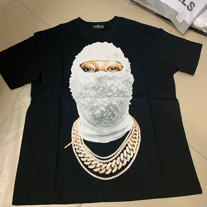 2019 Best Stranger Things T Shirt Hip Hop Streetwear Diamond Masked 3D T Shirts Fashion 1:1 High Quality Skateboard T-Shirt