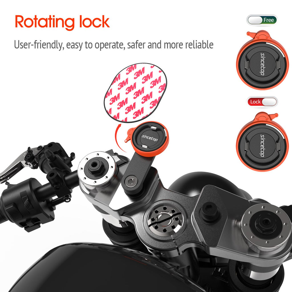 Universal Mobile Motorcycle Phone Holder Bicycle Moto Aluminum Quick Mount Stand Mountain Bike Handlebar Bracket for Harley