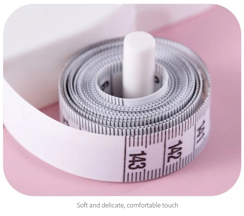 Body Measuring Tape Sewing Metric Tape Ruler Automatic Telescopic Metric Tape Measuring Film For Body Tailor Tapes Ruler Tool