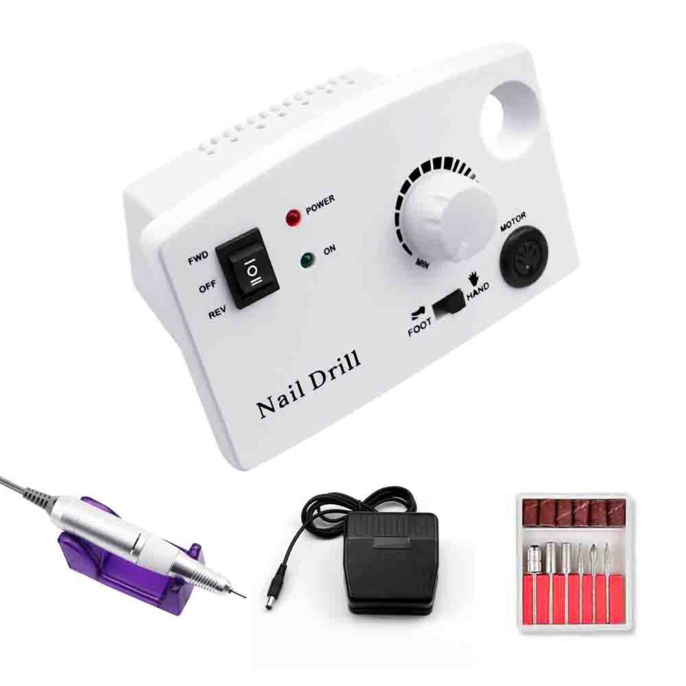 35000/20000 RPM Electric Nail Drill Machine For Manicure Pedicure with Cutter Nail Drill Art Machine Kit Nail Tool