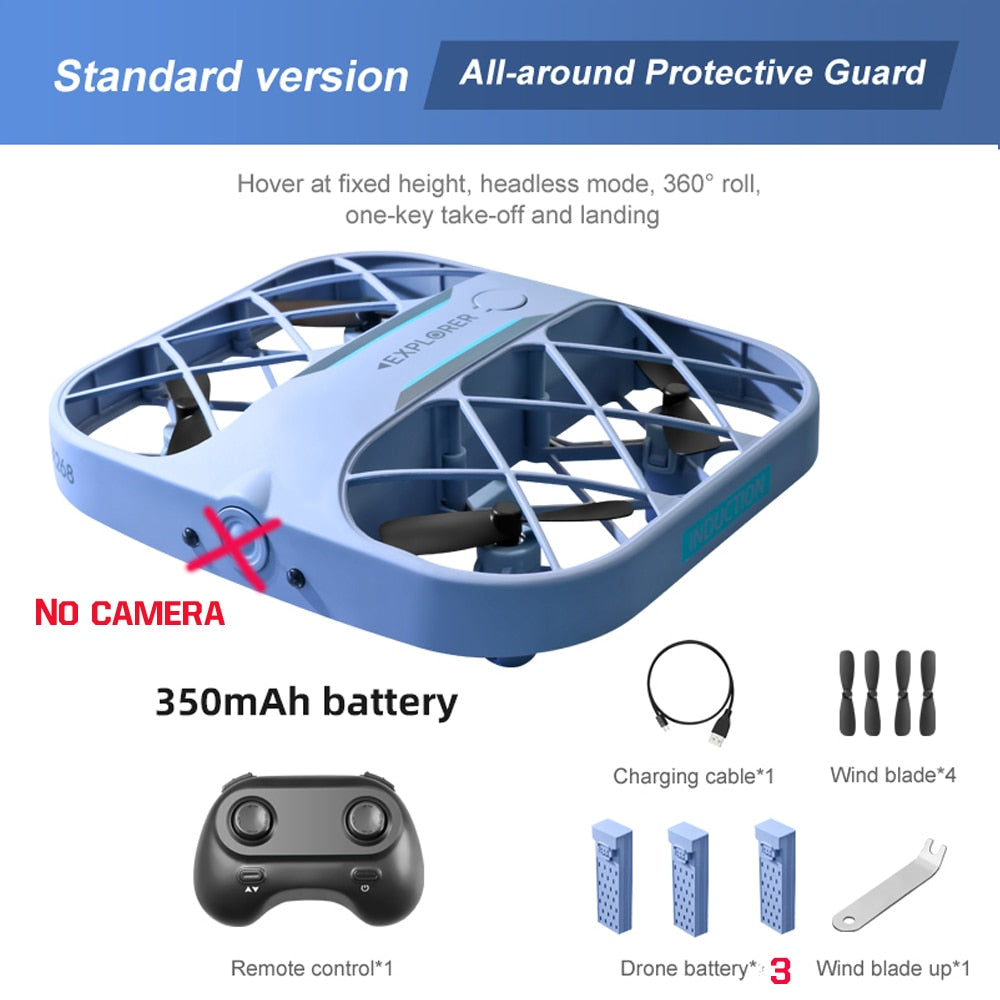 JJRC H107 Mini Drone Dron 8K 4K Quadcopter with Camera Real-Time Transmission Mini Pocket UFO Small Remote Control Plane Toy Boy