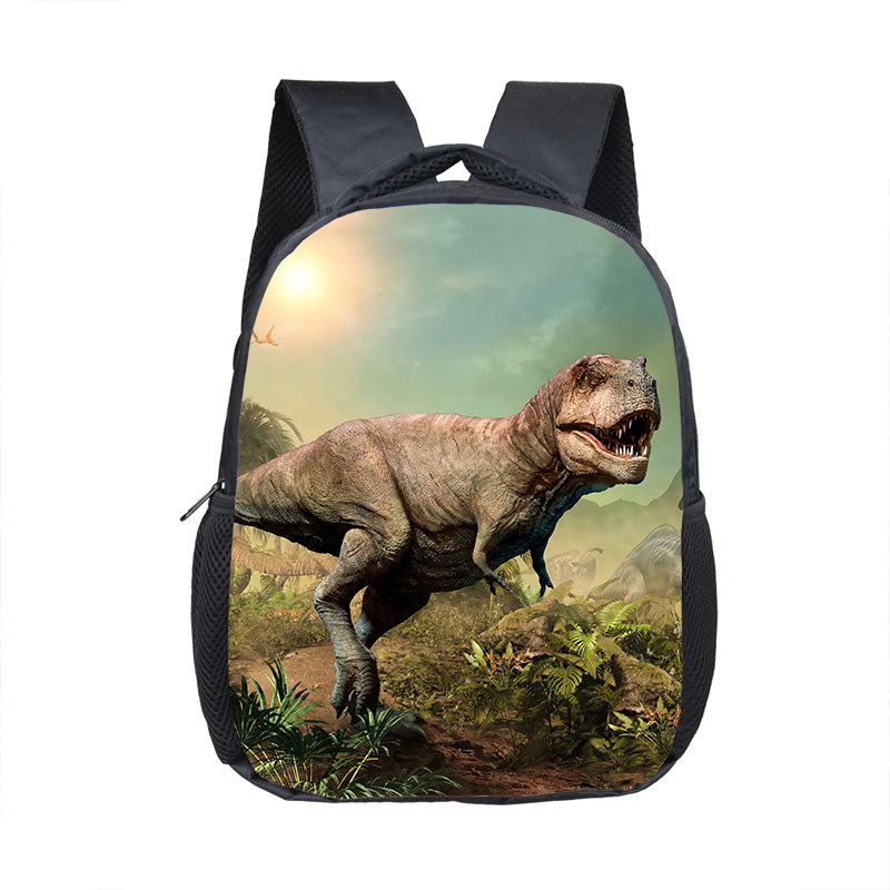 12 Inch Animals Dinosaur Backpacks Dinos Children School Bags Baby Toddler Bag Boys Backpack for Kids Kindergarten Bags Gift