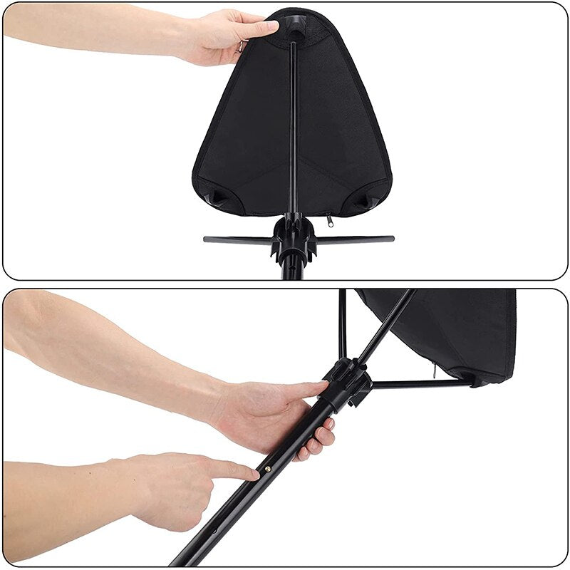 Portable Seat Telescopic Stool Seat Stick Portable Seat Folding Stool  Adjustable Seat Fishing Stool Light Weight