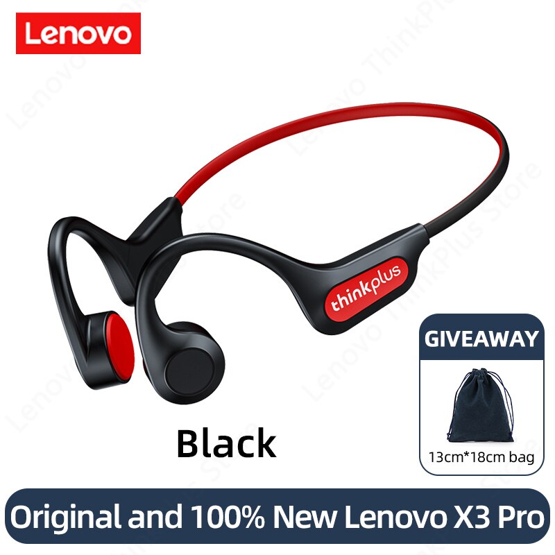 Lenovo Wireless Headphones Bluetooth Earphones X3 X4 X5 X3 Pro Headset Hifi Wireless Earbuds With Microphone Waterproof Earpods