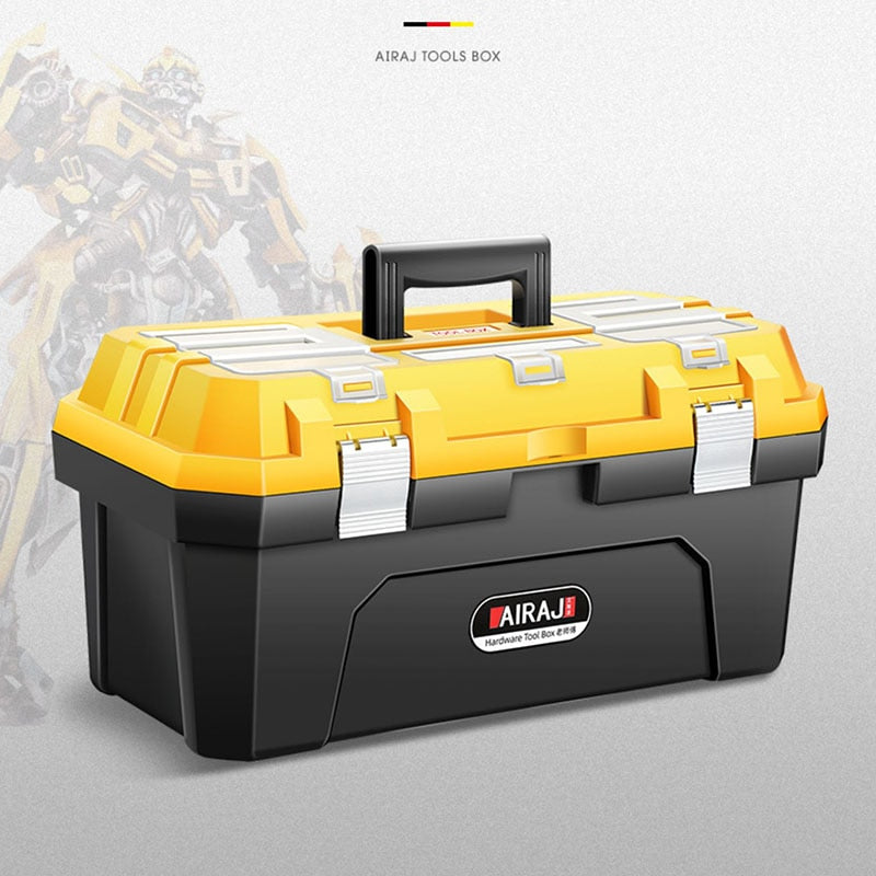 Portable Empty Tool Box Large-capacity Storage Boxs Parts Organizer Hard Case Multifunctional Suitcase Screwdriver Toolbox