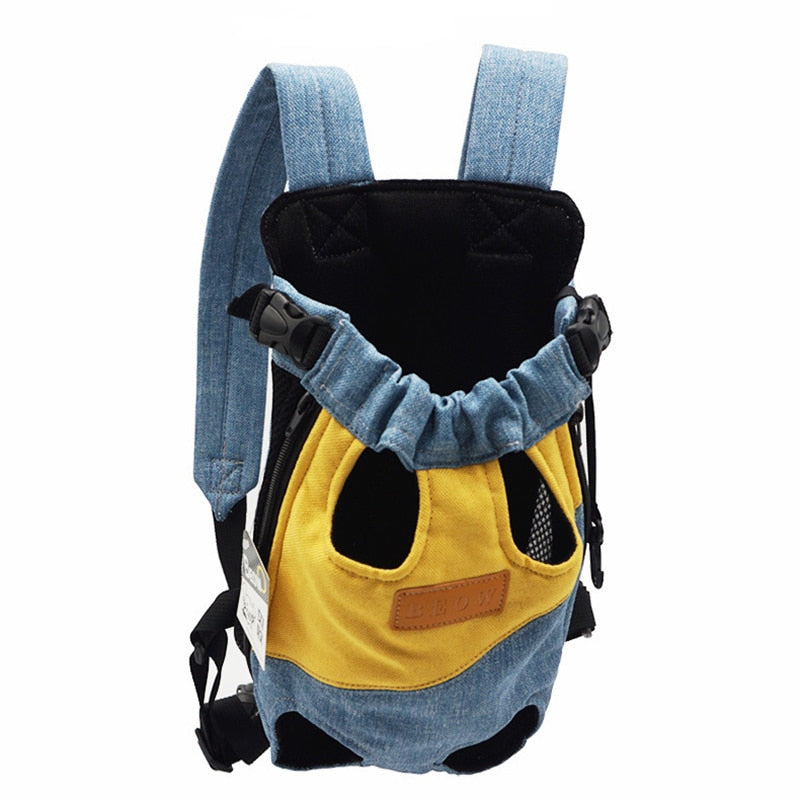 Mesh Pet Dog Carrier Adjustable Backpack Breathable Outdoor Travel Products Bags For Small Dog Cat Chihuahua Pet Backpack