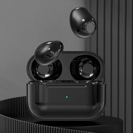 Invisible Earphones Mini Headphones Bluetooth TWS Wireless Touch Gaming NFC Semi-In-Ear Earbuds Noise Reduction Sports Headset