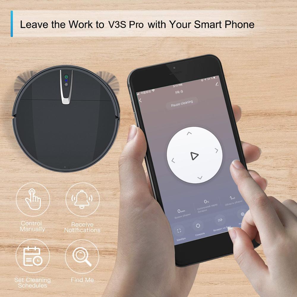 Robot Vacuum Cleaner Smart 3800PA Wireless WIFI Remote Control Autocharge Sweeping Machine Floor Cleaning Dry&Wet Vacuum cleaner