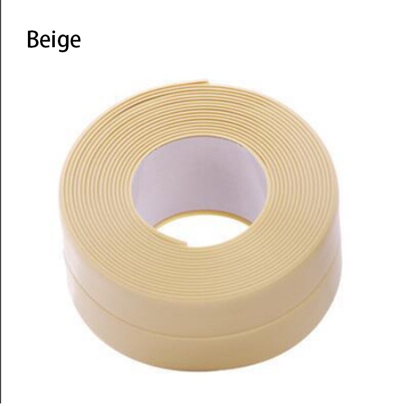 Kitchen Bathroom Waterproof Mildew Proof Tape Cooktop Edge Sealing Strip Wallpaper Self Adhesive Toilet Slot Corner Line Sticker