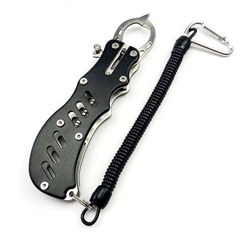 Fishing Gripper Portable aluminium alloy Fish Grip Lip Clamp Grabber Tool Fish Controller Fishing Plier Accessoryer