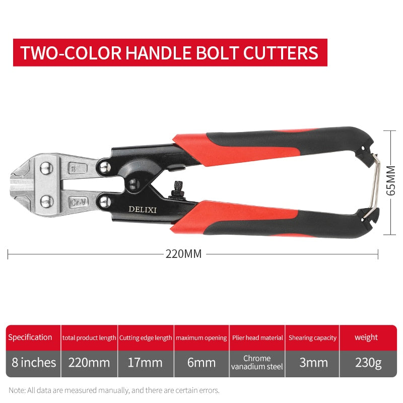 Wire Breaker Scissors Steel Bar Cutting Pliers Multi-functional Labor-saving Wire Shears Vigorously Cutting Wire Pliers