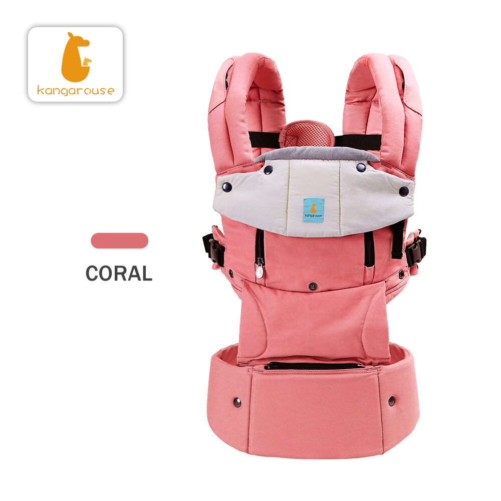 Kangarouse Full Season cotton ergonomic baby carrier baby sling for newborn to 36 month KG-200