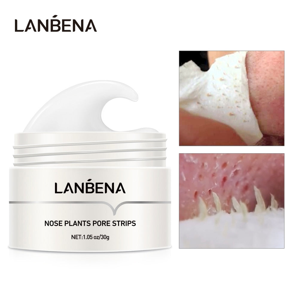 Lanbena Removes Blackhead Nasal Membrane Nasal Strip Cleaner Pores Peeling Deep Cleansing Blackhead Acne Skin Care Product Korea