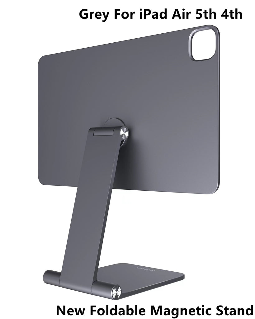 LULULOOK Magnetic Stand For iPad Pro,Adjustable Foldable Holder For iPad Pro 12.9/11 iPad Air 5/4th Rotation Bracket Take Notes