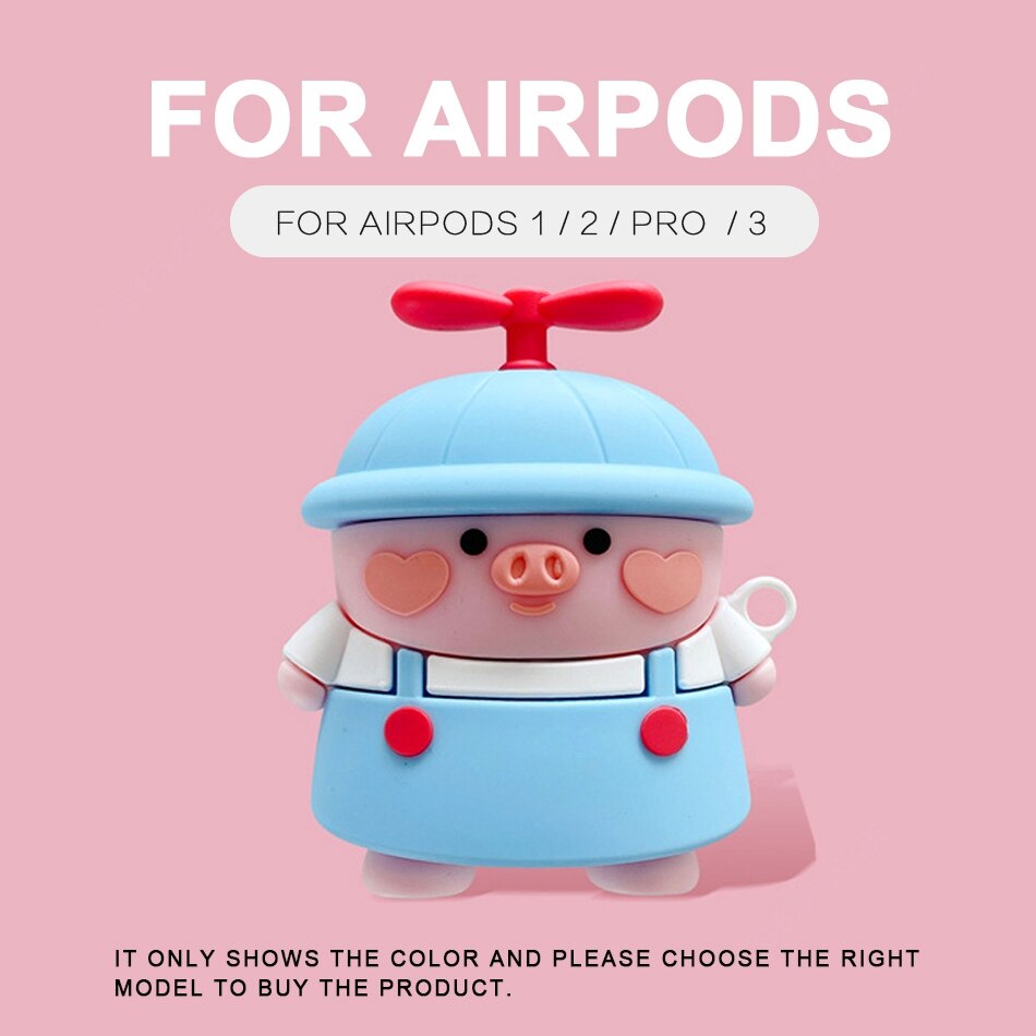 3D Hearphone Case For Airpods 2 3 Pro 1 Case Silicone Cute Earphone Cover for Apple Air Pods Pro 2 3 1 Earpods Case Charging BOX