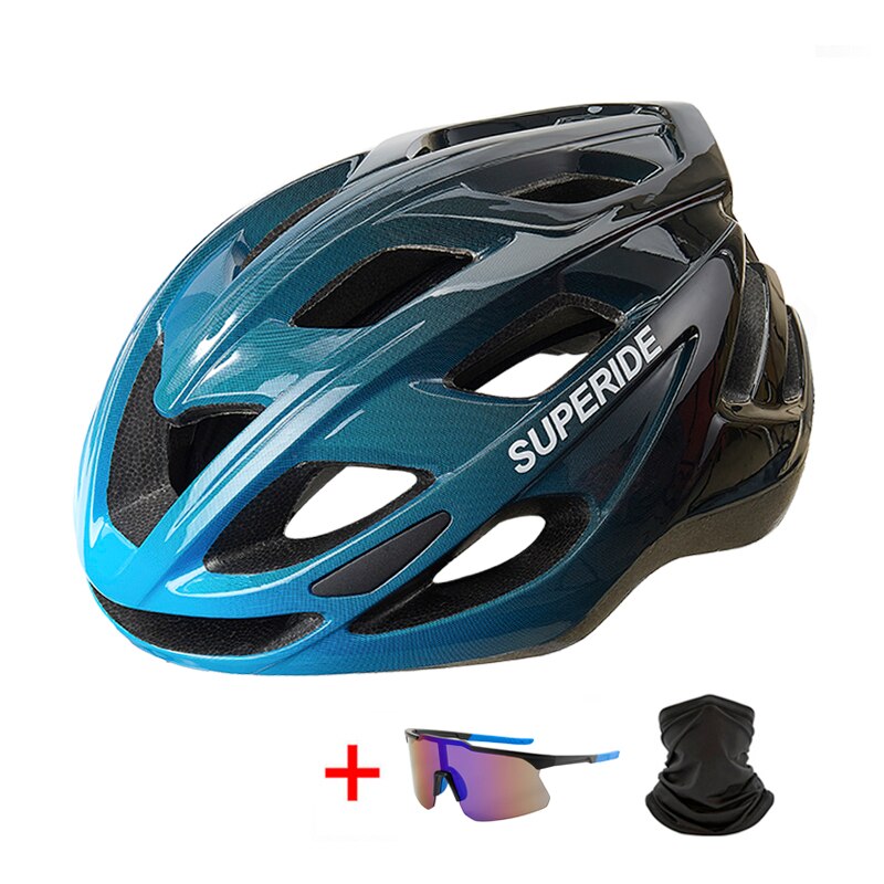 SUPERIDE Men Women Ultralight Racing Cycling Helmet Integrally-molded MTB Bicycle Helmet Outdoor Mountain Bike Road Bike Helmet