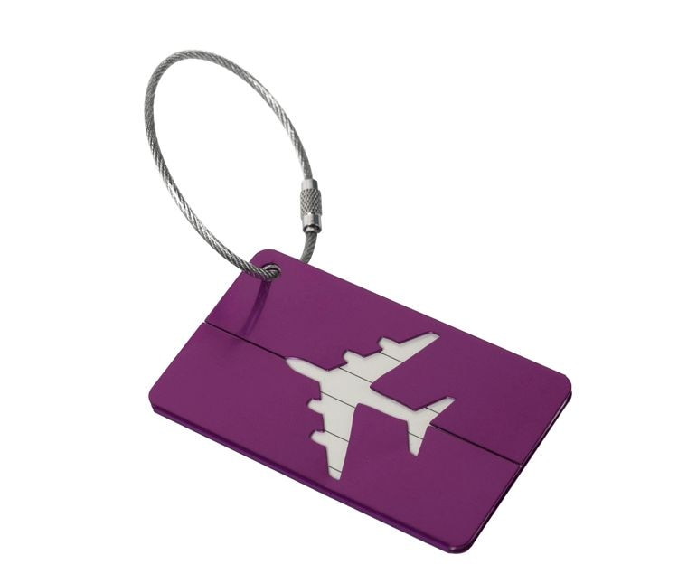 New Fashion Luggage Tags Aluminium Alloy Women Men Travel  Luggage  Suitcase  Name  Label Holder Travel Accessories