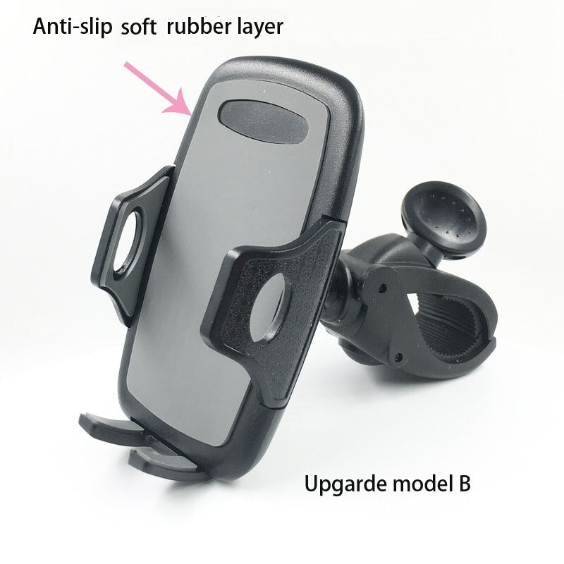 Baby Stroller Cell Phone Holder 360 Degree Rotate Universal Clamp Pram Wheelchair Accessory Mount Bracket  Bicycle Phone Stander