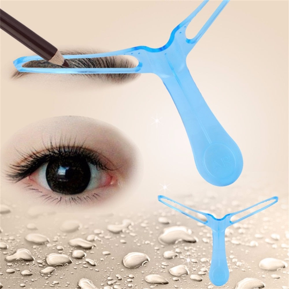 1Pcs/3Pcs Eyebrows Stencil Grooming Shaping Helper DIY Makeup Tool Beauty Make Up Kit Reusable Eyebrow Drawing Guide Template