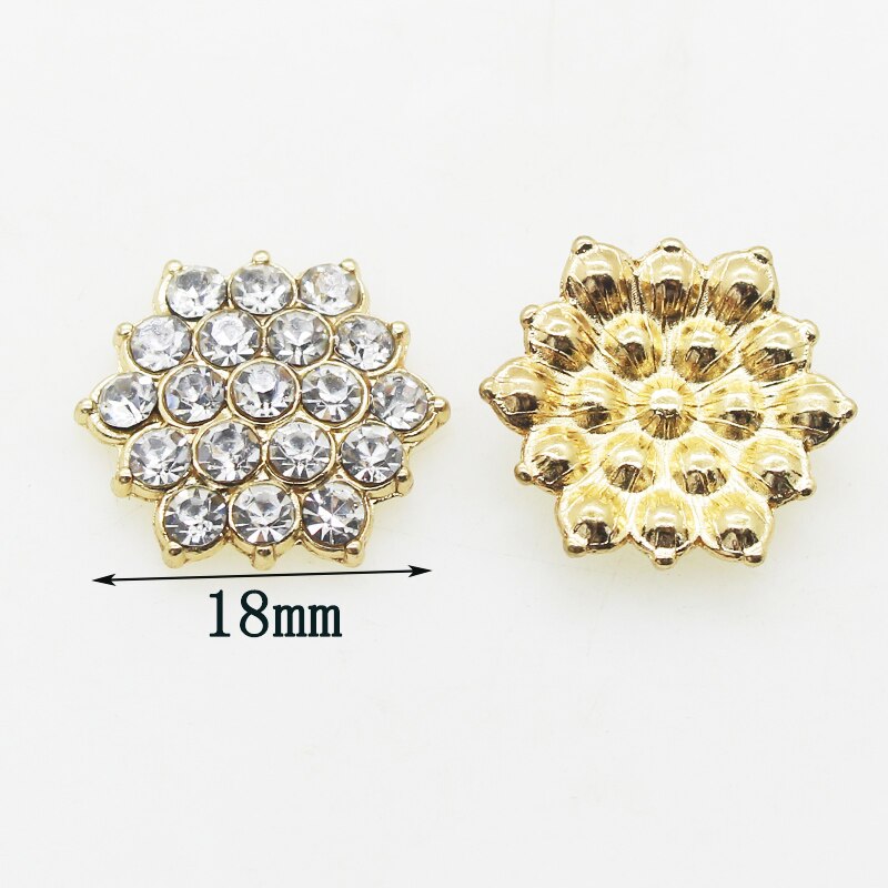 Best Selling Shiny Alloy10pcs/ set Rhinestone Pearl Jewelry Decorations Holiday Handmade Creative Products Accessories Wholesale