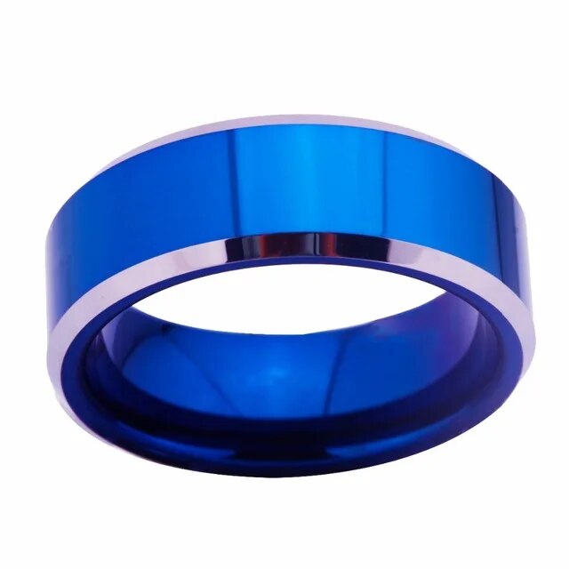 Customize Your Sports Logo - Men's Titanium Steel Ring  - Americal Football - Baseball - ICE hockey Logo Rings - Fan Gifts