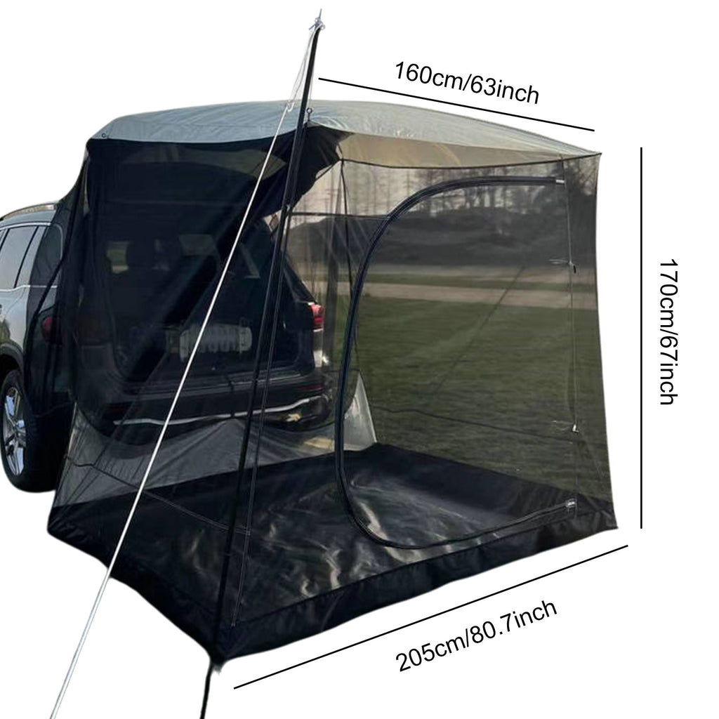 Car Tent Universal Camping Portable Super Light And Easy To Install Large Space Sun Shade For Camping Outdoor Beach