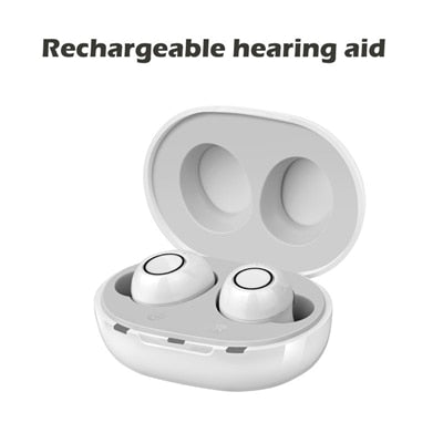 Hearing Aid Rechargeable Hearing Aids Sound Amplifier Low Noise One Click Adjustable Hearing Device For Elderly audifonos 보청기