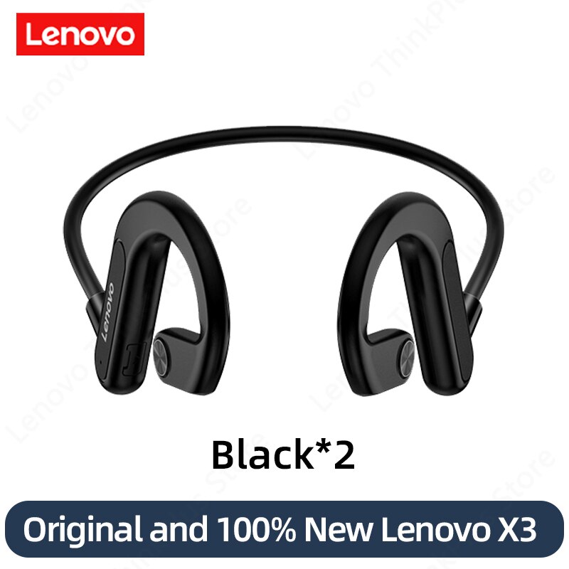 Lenovo Wireless Headphones Bluetooth Earphones X3 X4 X5 X3 Pro Headset Hifi Wireless Earbuds With Microphone Waterproof Earpods