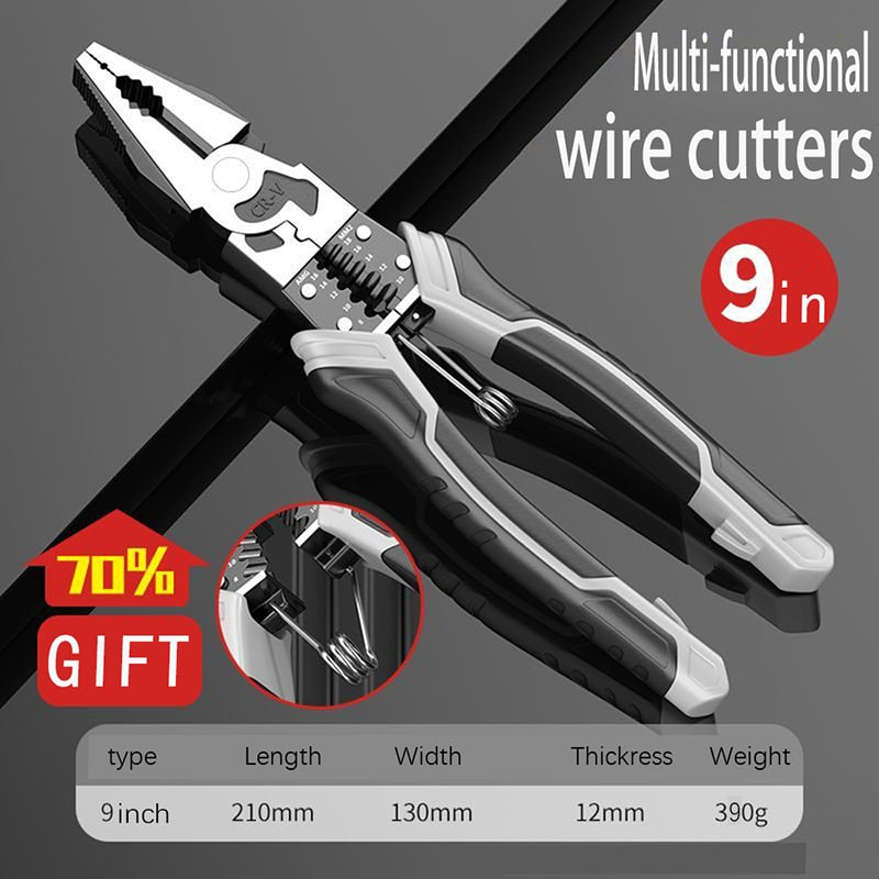 Multifunctional Universal Diagonal Pliers Needle Nose Pliers Hardware Tools Universal Wire Cutters Electrician Wire Pliers Set