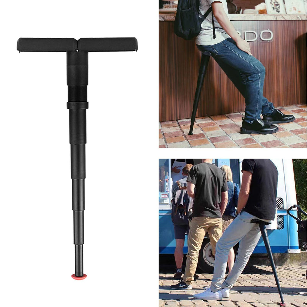 Outdoor Travel Folding Stool Chair Portable Cane Walking Stick Seat line up