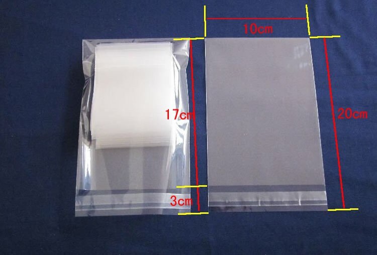 New 4x6cm---14x14cm Various Models Poly Bag Transparent Opp Plastic Bags Self Adhesive Seal Jewellery Making Packaging Bag