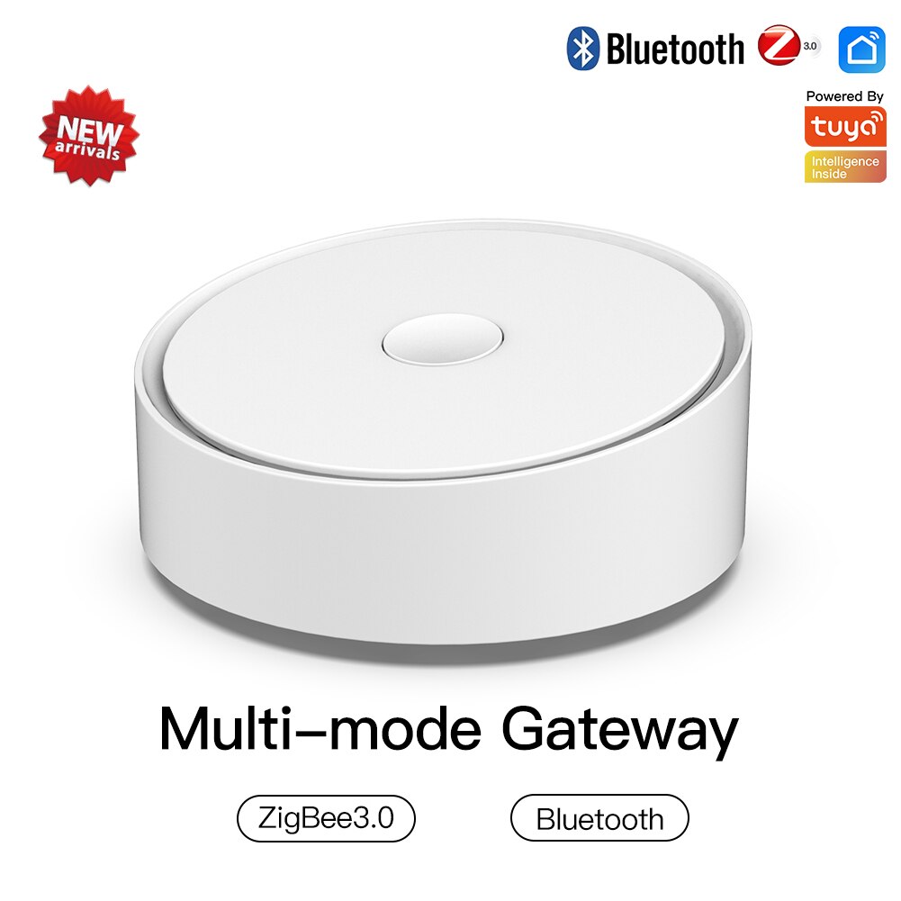 MOES Tuya ZigBee/BLE Smart Gateway Hub Smart Home Bridge Smart Life APP Wireless Remote Controller Works with Alexa Google Home