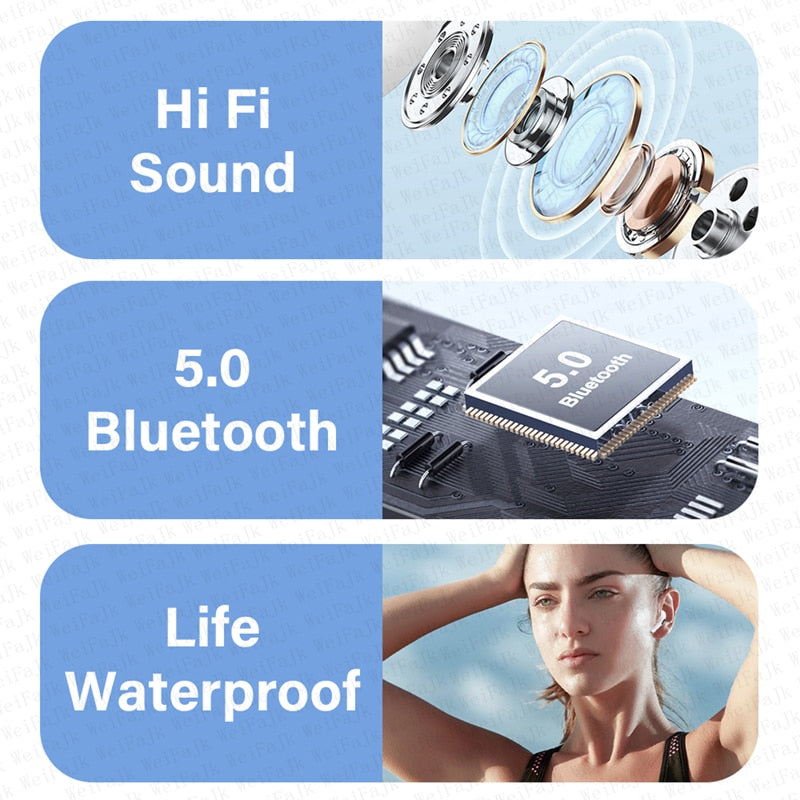 Original Air Pro 6 TWS Wireless Headphones Bluetooth Earphones In Ear Earbuds Earpod Sports Gamer Pods Headset For Apple iPhone