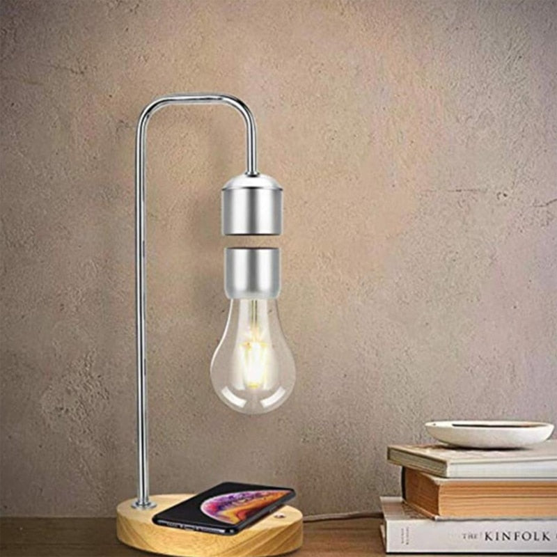 Magnetic Levitation Lamp Creativity Floating LED Bulb For Birthday Gift Light lamp For Room Home Office Decoration