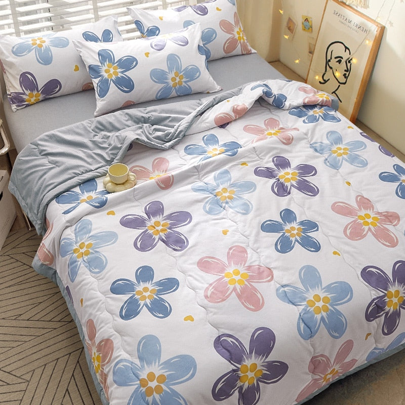 YanYangTian Summer Ice Cool Thin Quilt Comforter Soft Air conditioning Quilt/Duvet/Blanket Bed duvets 150 single bed quilt