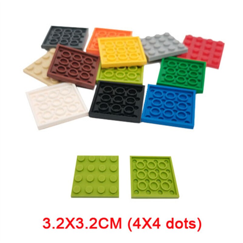 Double-sided Base Plates Plastic Small Bricks Baseplates Compatible classic dimensions Building Blocks Construction Toys 32*32