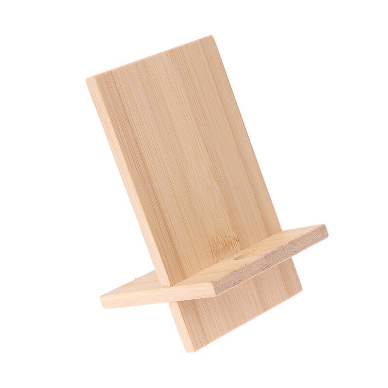 New Desktop Phone Holder Wood Lazy Phone Stand Mobile Smartphone Support Tablet Stand