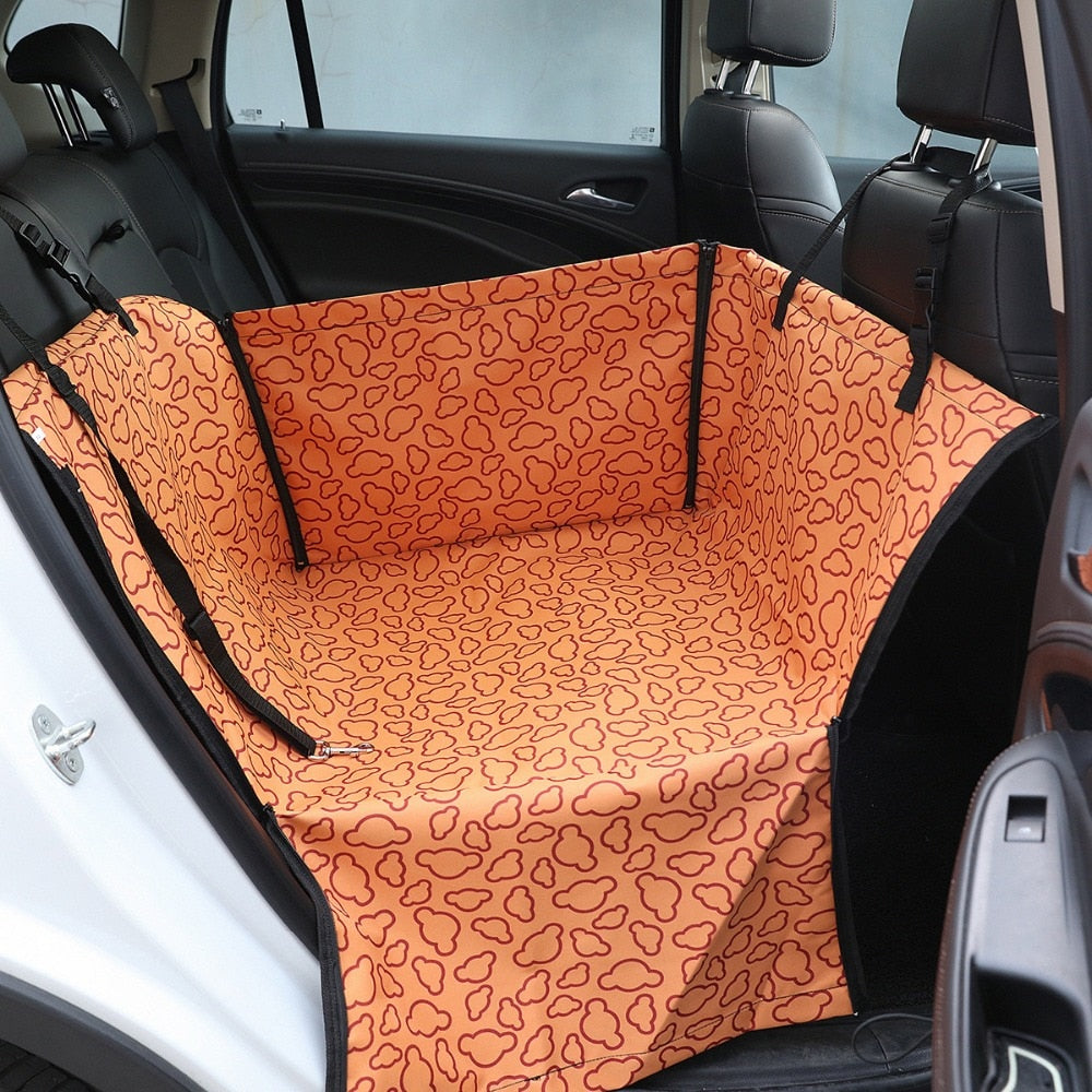 Waterproof Car Rear Back Single Seat Cover Pet Dog Carrier Cat Mat Blanket Hammock Cushion Protector Pet Supplies