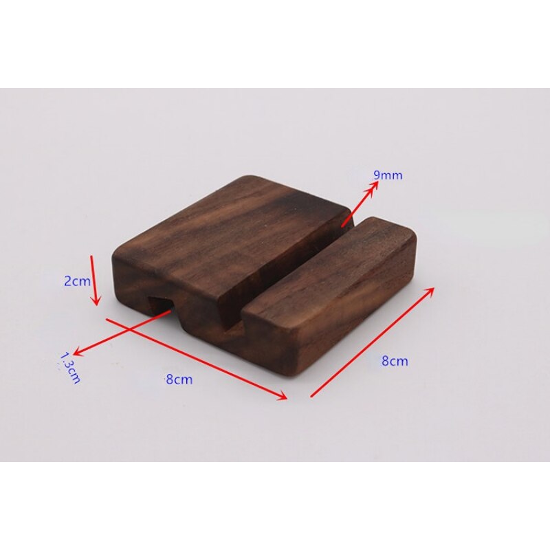 Universal Wooden Phone Holder For Mobile Phone Bracket For Samsung S10 9 Tablet Stand Desk Phone Support