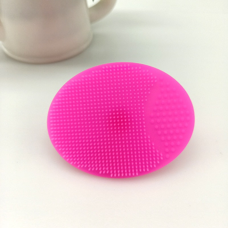 2/1pcs Baby Cleansing Brush Silicone Massager for Face Exfoliating Lifting Face Scrubber Massage Skin Care Tools Beauty Health